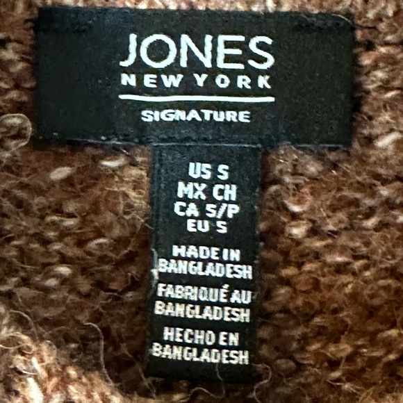 Jones New York Burnt Orange Sweater - Picture 2 of 3